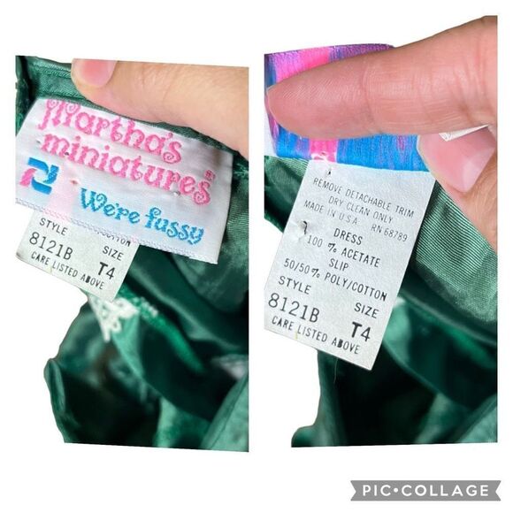 Vintage Martha’s Miniatures Fancy Pageant Dress - Picture 12 of 12